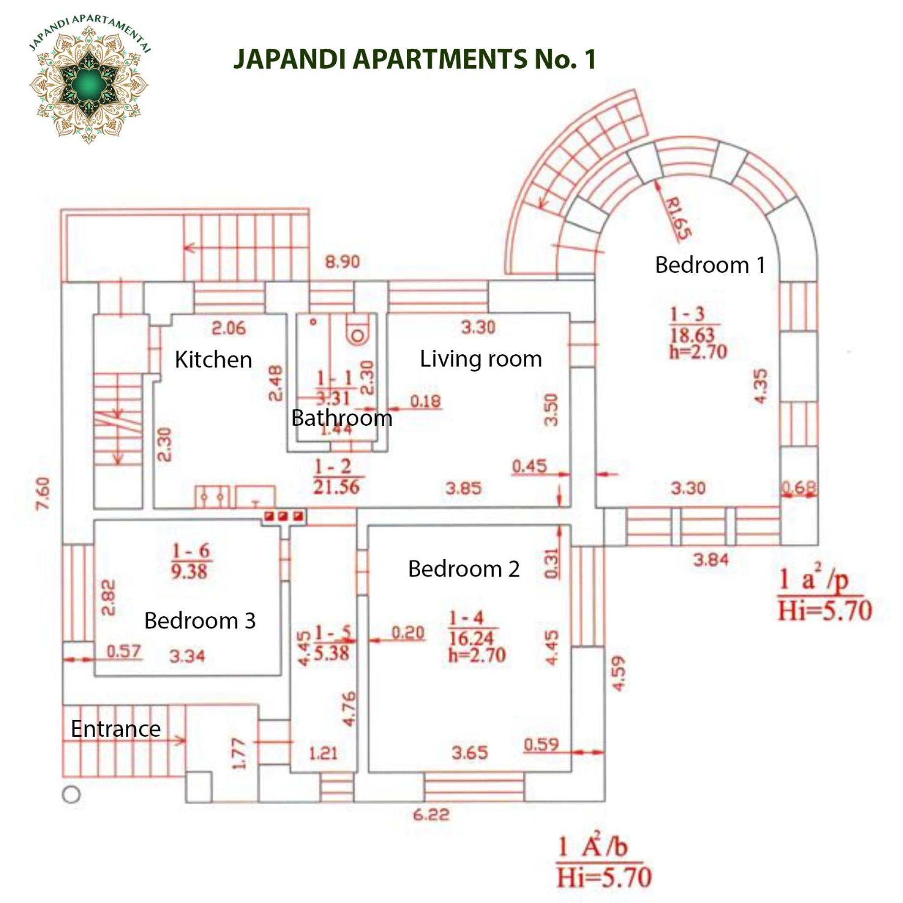 Japandi Apartamentai Kaunas Extérieur photo
